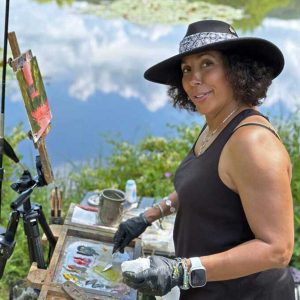 Artist and Il Chiostro instructor Jennifer McChristian