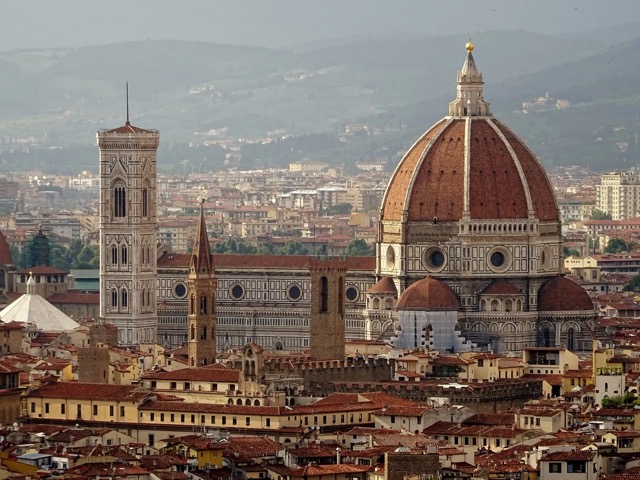Florence Cathedral and Duomo Santa Maria