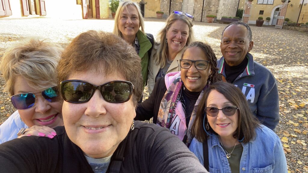 Business coach, women's entrepreneur consultant and Il Chiostro workshop instructor Marie Frantoni